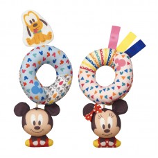 Tomy Disney KARADA Chiku Body Intellectual Mickey & Friends Winding Rattle Arm & Foot | 2 months+